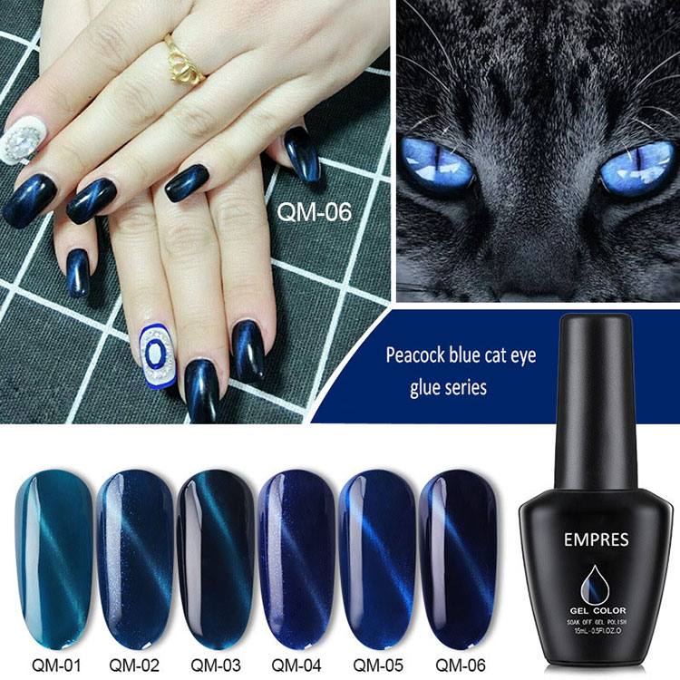 Magic Milky Stars Cat Eye na nechtový gél last