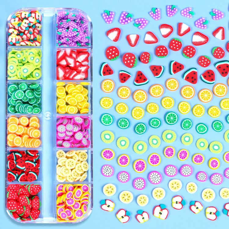 Nail Art Ovocné plátky